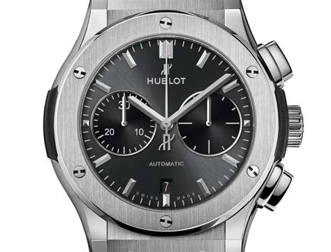 hublot n01/50|Classic Fusion Racing Grey Chronograph Titanium 45 mm .